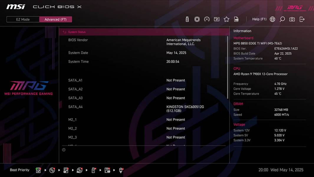 MSI MPG B850 EDGE TI WIFI-4